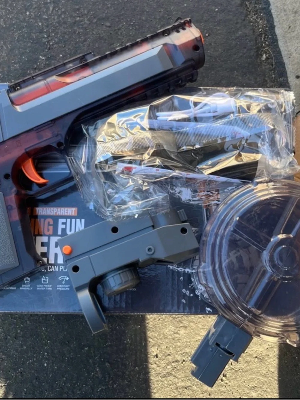 Electric water gun